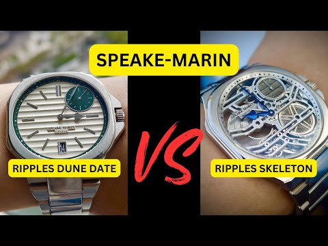 Speake-Marin Ripples Dune Date vs. Ripples Skeleton – A Stunning Battle of Haute Horology