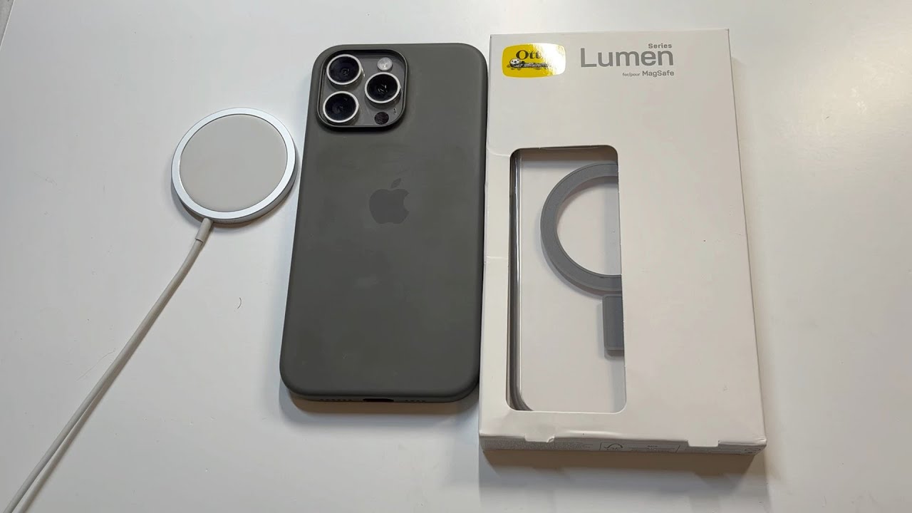 Funda Lumen Series de OtterBox con MagSafe para el iPhone 15 Plus - Azul -  Apple (ES)