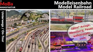 Model railway H0 - MEGA highlights on the layout of the ESV Knittelfeld roll-off hill fire brigade