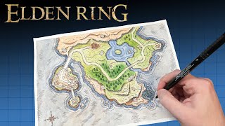 How To Draw an Elden Ring Style Map!