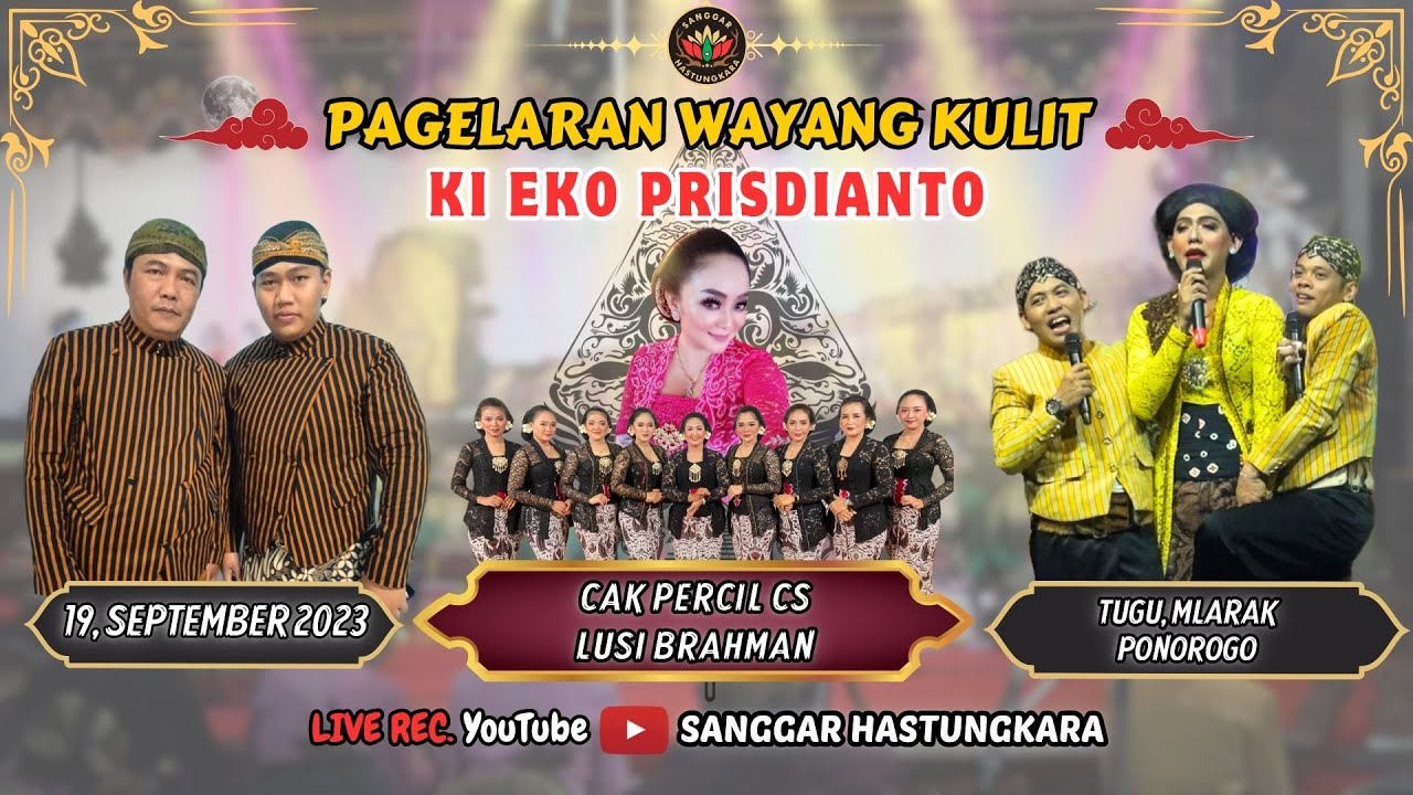 #LIVE KI EKO PRISDIANTO // BT : CAK PERCIL CS & LUSI BRAHMAN // SUPER LUCU