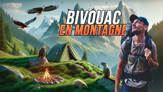 Je Bivouac en Pleine Montagne !