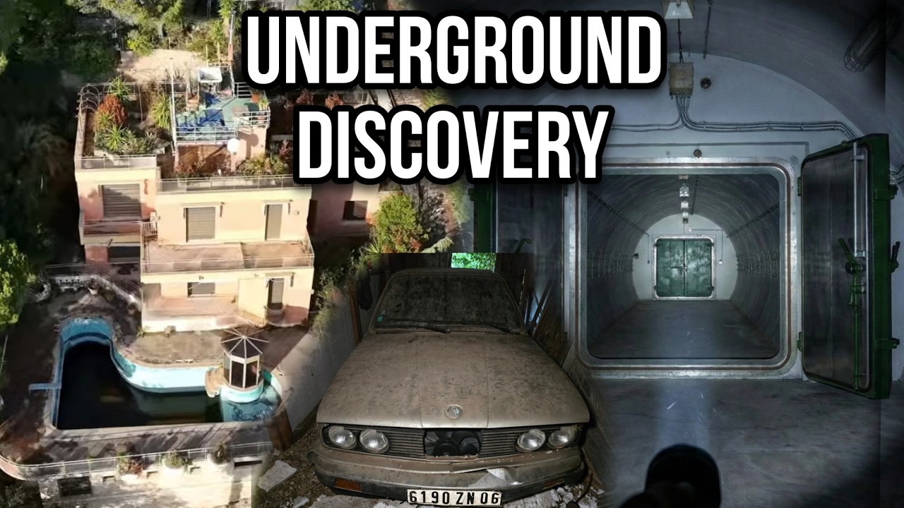 Secret NUCLEAR Shelter Discovered Underneath This ABANDONED Mansion - What's Left Inside??