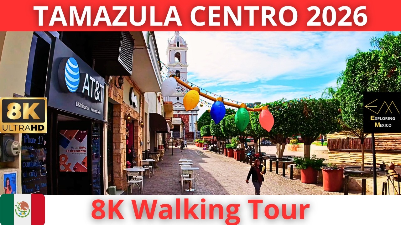 Caminando por TAMAZULA DE GORDIANO 2026 Lugar de BOSQUES Y MONTAÑAS en 8K 🇲🇽