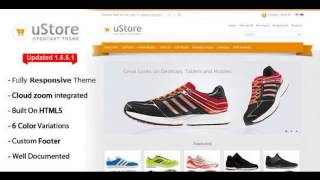 Preview uStore Premium OpenCart Theme OpenCart