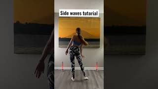Side waves tutorial 💛 Bachata