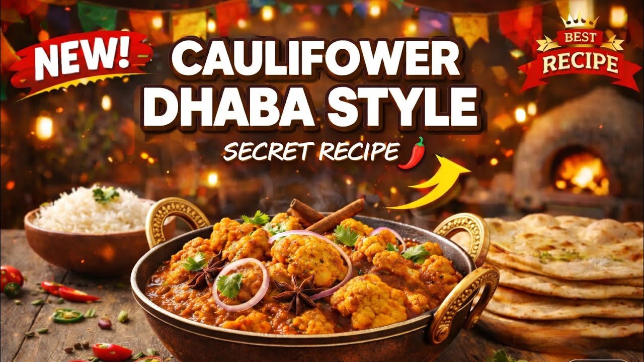 Dhaba Style Gobhi Masala | food recipes easy at home #Gobhi #DhabaStyle #viral 