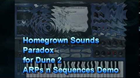 Paradox for Dune 2 Arps/Sequences Demo