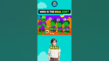 WHO IS THE REAL SON?  #quiz #riddle #logicpuzzles #brainteasers #ytshorts #trending