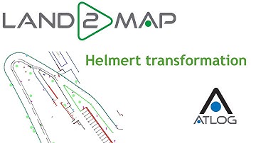 LAND2MAP // Helmert transformation & Xref