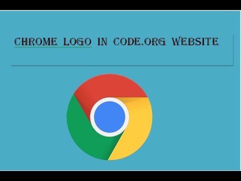 How to make a Chrome App logo using Artist Lab Code.org . Please check the description..