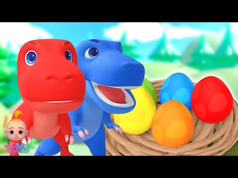 Lima Dinosaurus Kecil Video Animasi + Lainnya Sajak Kartun Untuk Anak