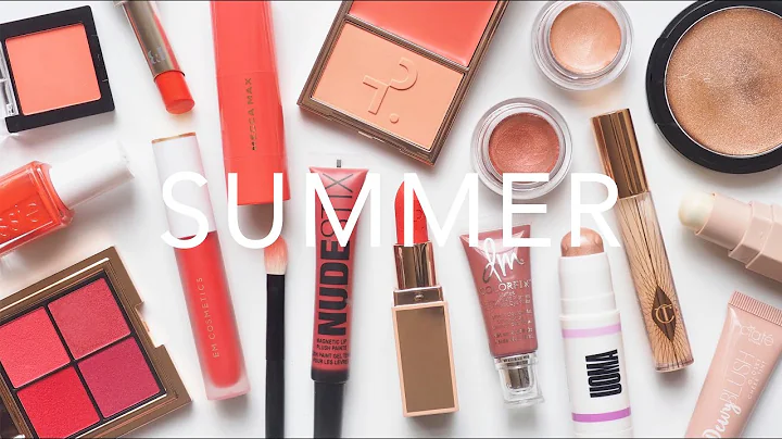 Summer Makeup | Glowing Skin and Pops of Coral and...