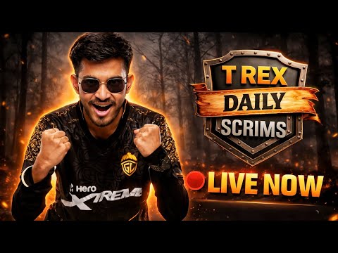 T REX DAILY SCRIMS || MATCHES ARE LIVE NOW!