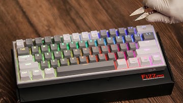 ASMR - Unboxing Redragon Fizz Pro K616 (White)