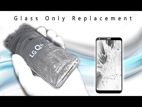 LG Q6 M700n Glass Only Replacement / Wymiana samej szybki | Selekt