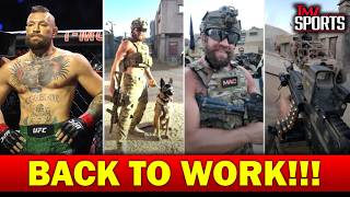 Conor McGregor Films MAC Energy Ad Weeks After Tearing ACL, BTS Video | TMZ Sports