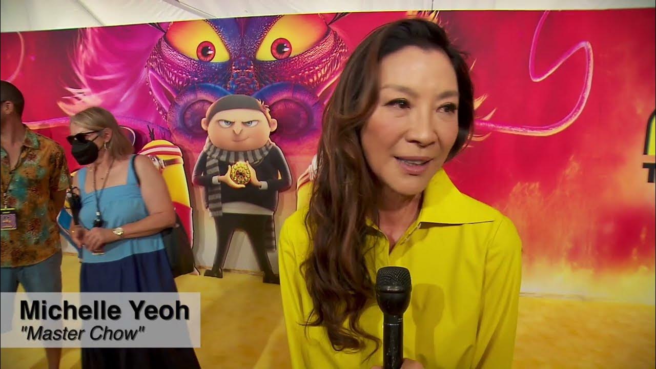 Minions: The Rise of Gru - Movie Premiere Interviews - Michelle Yeoh ...