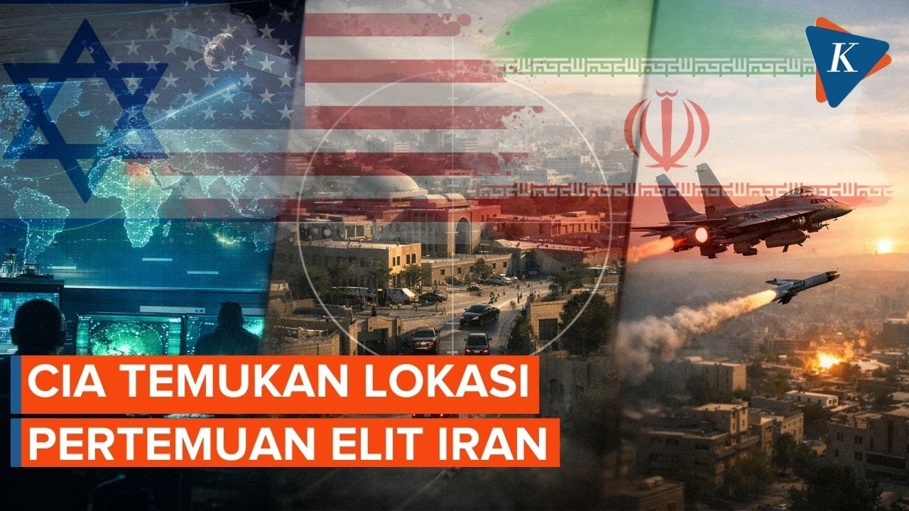 Di Balik Serangan AS-Israel ke Iran, CIA Temukan Lokasi Pertemuan Rahasia