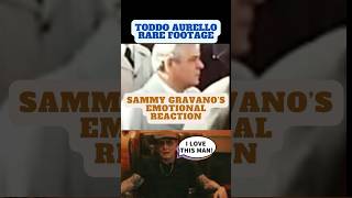 Sammy Gravano Emotional Reaction To Rare Footage Of Toddo Aurello I Love That Man