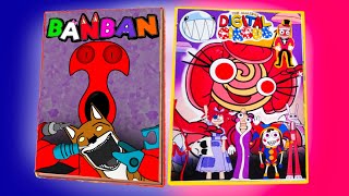 🕹MAKING GARTEN OF BANBAN7 SYRINGEON 💉🩸vs THE AMAZING DIGITAL CIRCUS LOO PRINCESS🍭 (gamebook battle)