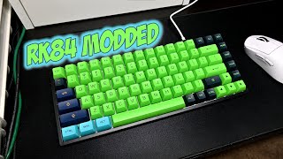 I Upgraded My Royal Kludge RK84 With Some Mods & NOW IT THOCKS!