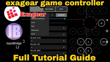 how to use exagear game controller input bridge 0.0.7