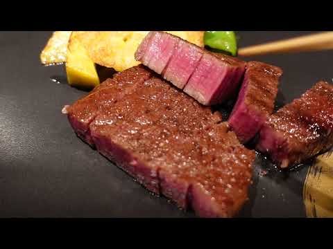 $400 wagyu steak in Tokyo -Teppanyaki in Japan