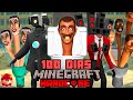 SOBREVIVÍ 100 días en un Apocalipsis de SKIBIDI TOILET en Minecraft HARDCORE y esto sucedió...