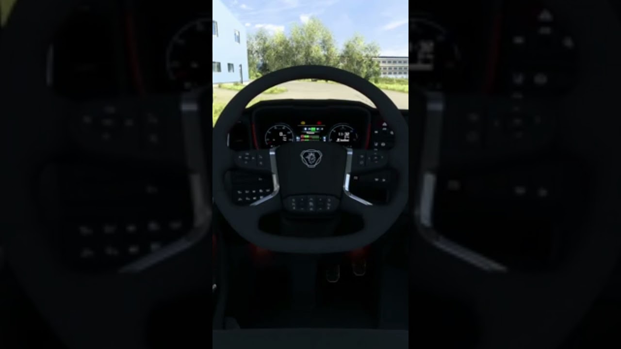 Animated Pedals & Animated Steering Wheel and Scania S Dashboard Computer - Ets2 Mods