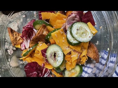 How to Make Fattoush Salad with Sumac-Sherry Dressing | Chef Michael Solomonov | Rachael Ray Show