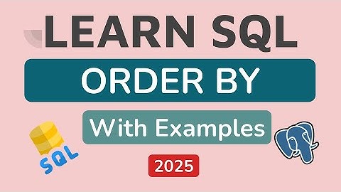 SQL ORDER BY Clause | Sort Data Easily | PostgreSQL Tutorial #3