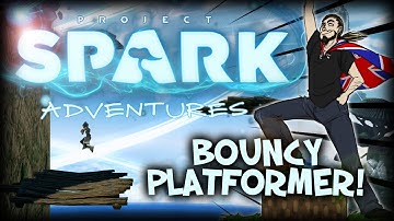 BOUNCY PLATFORM GAME IN PROJECT SPARK! - Community Creations (Xbox One Gameplay 1080p)