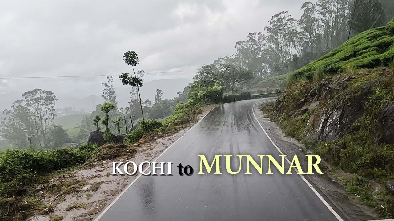 Kochi to Munnar by Bike | Beautiful road of Munnar | tea gardens | Kerala | Royal Enfield Meteor 360
