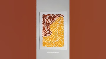 #leafpainting #botanical #gouachepainting #gouache #calm #easyart #winsorandnewton #mindfulart #fyp