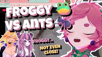 Is Froggy Smarter Than Ants? Froggy Tries the Ant Puzzle with Arielle & Mousey! 🐸🤣