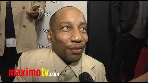 TONY COX Interview at "The Warrior