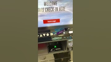 Self Check in - Emirates Airlines - Dubai Intl Airport