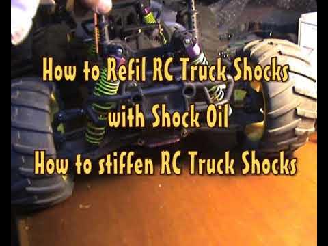 How to Refill Your RC Truck Shocks with Shock Oil 