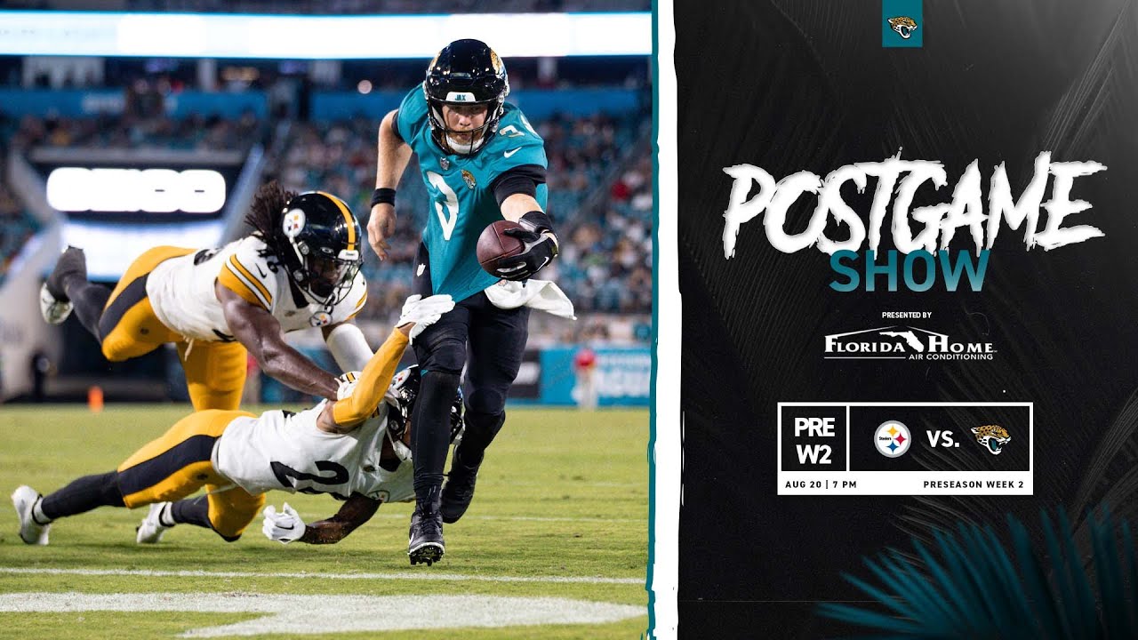 Pittsburgh Steelers vs. Jacksonville Jaguars: What to Watch for in Preseason  Game 2 - Sports Illustrated Pittsburgh Steelers News, Analysis and More