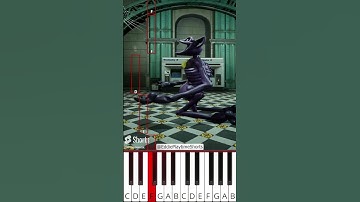 CatNap - Sleep Well (@EddiePlaytimeShorts) Poppy Playtime 3 Animation - Octave Piano Tutorial