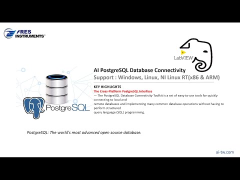 AI - LabVIEW PostgreSQL Database Connectivity Toolkit