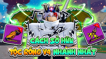 CÁCH THỨC TỈNH TỘC RỒNG V4 NHANH NHẤT VÀ SỞ HỮU 2 VŨ KHÍ MỚI NHẤT UPDATE 24 BLOX FRUIT