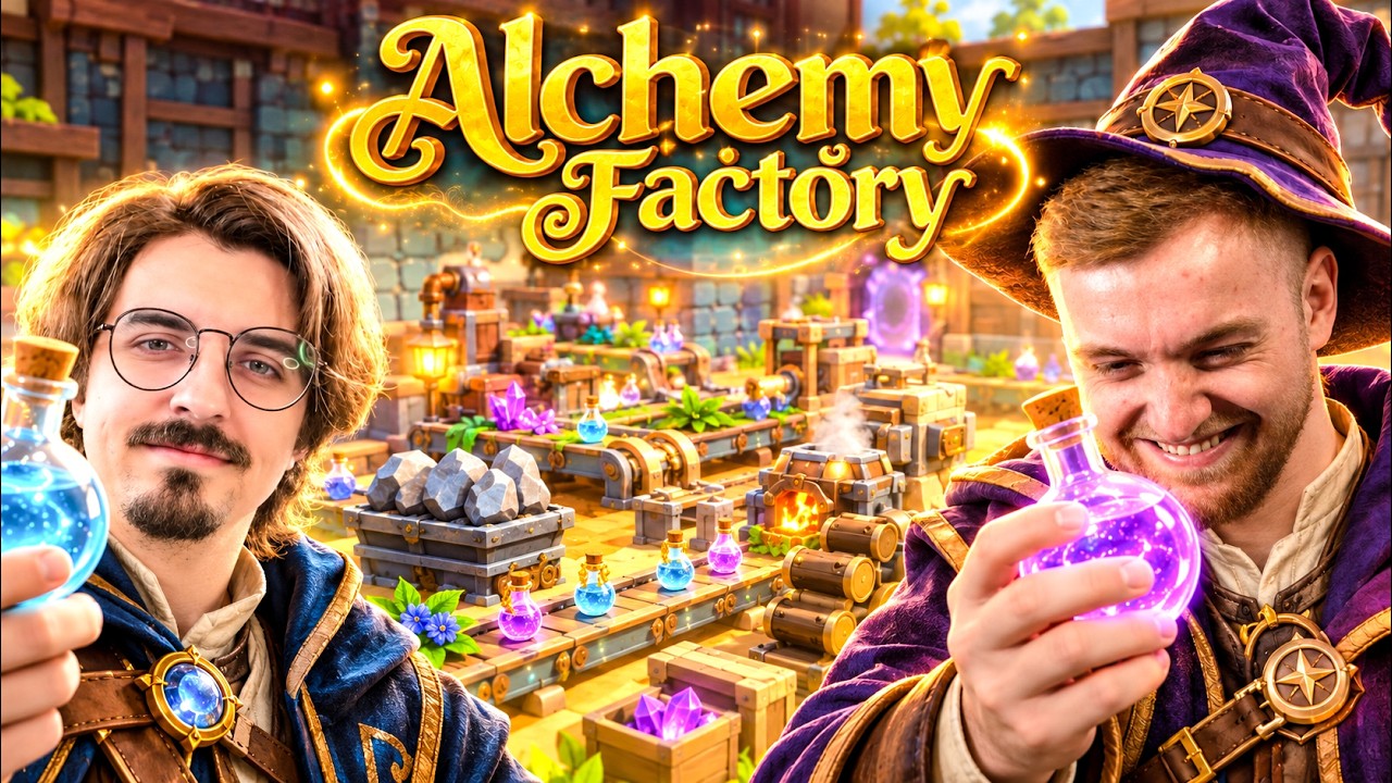 😍⭐Wir BAUEN unsere eigene ZAUBERTRANK FABRIK! Alchemy Factory Folge 1 | Trymacs
