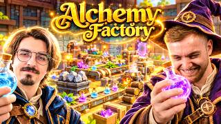 😍⭐Wir BAUEN unsere eigene ZAUBERTRANK FABRIK! Alchemy Factory Folge 1 | Trymacs