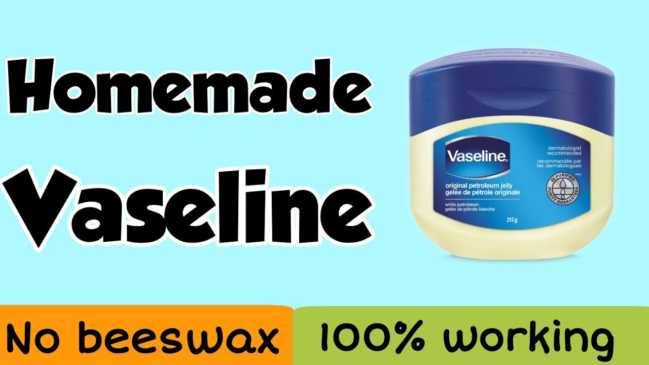How to make Vaseline at home DIY homemade Vaseline from ghee