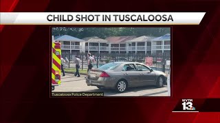 Child shot in Tuscaloosa