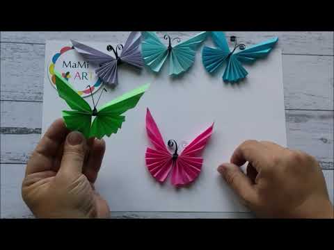 Wideo: Jak Wyciąć Motyla Z Papieru