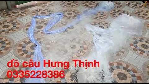 lưới đánh cá thái trắng 10phan lưới cước 0.20  ba màn cao 2m dài 300m 0335228386
