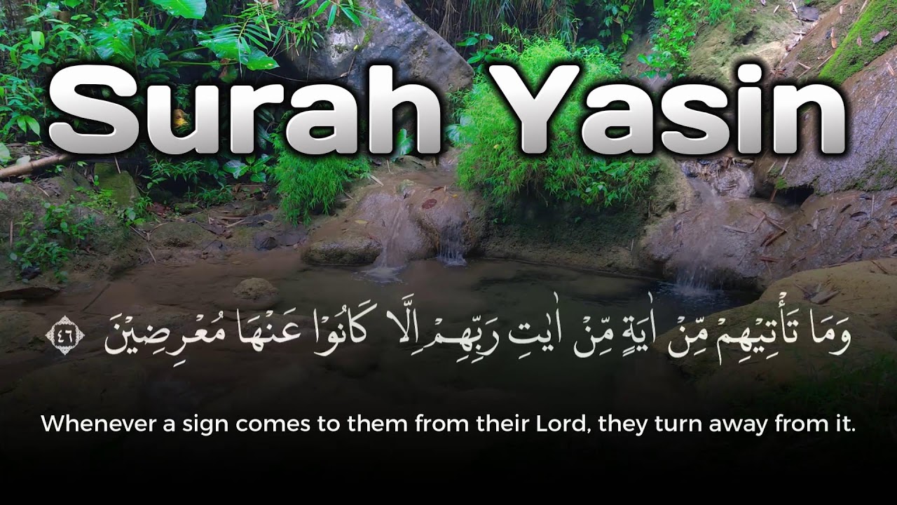 Iftar Time Surah Yasin Full Murottal Quran for Wealth & Barakah (Ramadan)